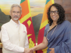 Indian FM Jaishankar meets PM Harini