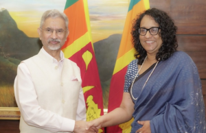 Indian FM Jaishankar meets PM Harini