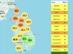Air Quality reaches slightly unhealthy levels in several areas