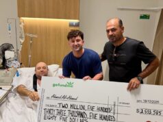 Australia’s ‘Bondi Hero’ handed A$2.5 Mn collected from fundraising