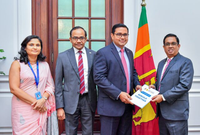 Commercial Bank donates Rs. 110 million to ‘Rebuilding Sri Lanka’ fund