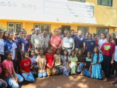 PM visits Cyclone-hit school in Badulla, reviews recovery plans