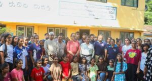 PM visits Cyclone-hit school in Badulla, reviews recovery plans