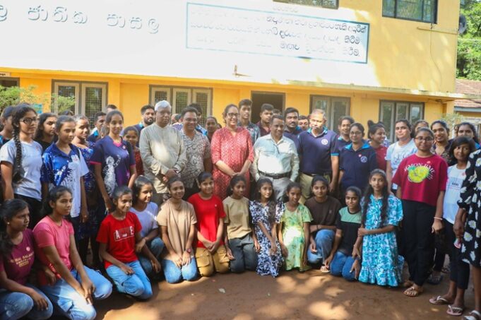 PM visits Cyclone-hit school in Badulla, reviews recovery plans