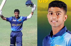 Sri Lanka U-19 World Cup Squad announced