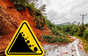 Landslide warnings issued to four districts