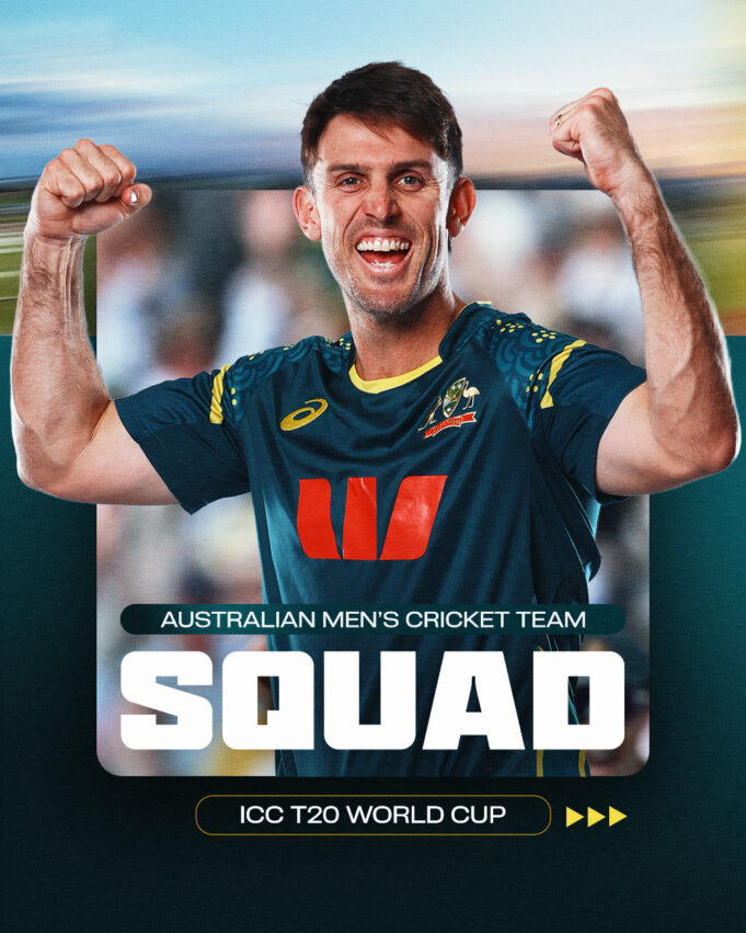 Australia name T20 World Cup squad