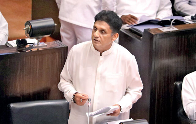 Sajith slams proposed electricity hike amid post-disaster struggles