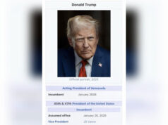 Donald Trump declares himself “Acting President Of Venezuela”