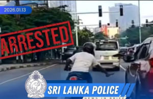 Police arrest motorcyclist after 4 vehicles attacked