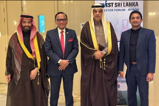 Sri Lanka eyes trade boost with Saudi Arabia