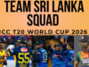 Sri Lanka’s T20 World Cup 2026 squad officially submitted to ICC