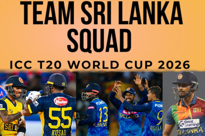 Sri Lanka’s T20 World Cup 2026 squad officially submitted to ICC