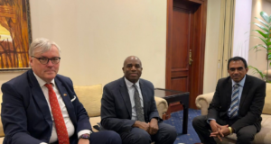 UK Deputy Prime Minister Lammy arrives in Sri Lanka