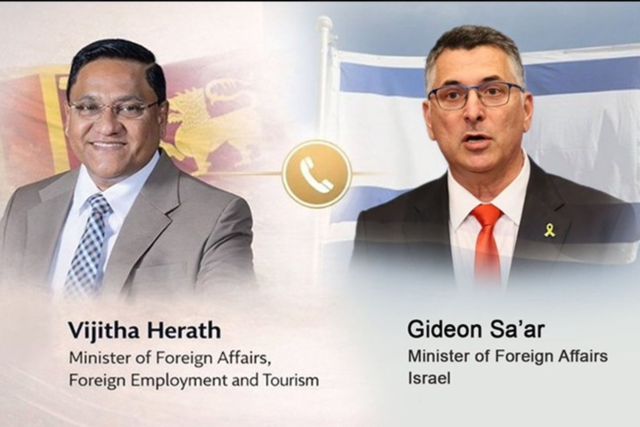 FM holds talks with Israeli counterpart