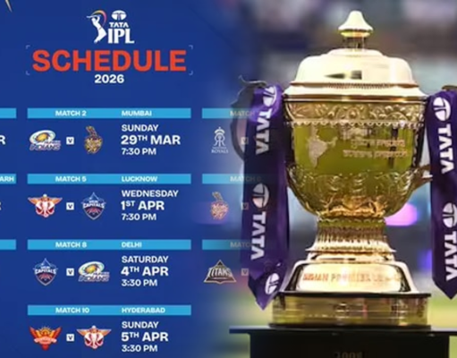 Schedule for first phase of IPL 2026 released