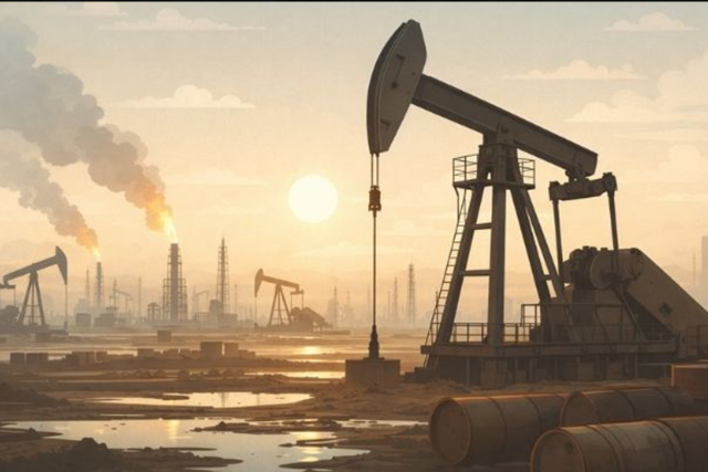Global oil prices fall after Trump Iran talk claims