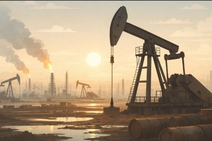 Global oil prices fall after Trump Iran talk claims