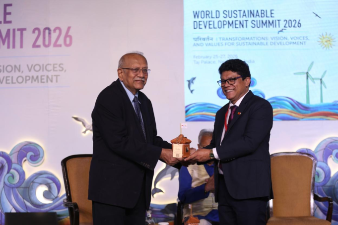 Environment Minister attends Sustainable Development Summit in Delhi