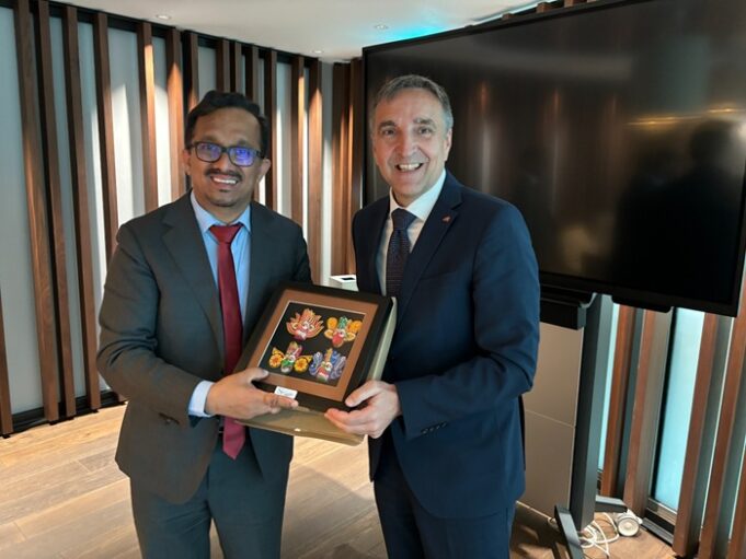Minister Handunneththi discusses trade, investment and industrial cooperation in Vienna talks