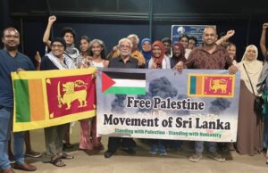 Sri Lanka’s Sameera Mehboobdeen departs to join Gaza aid flotilla mission