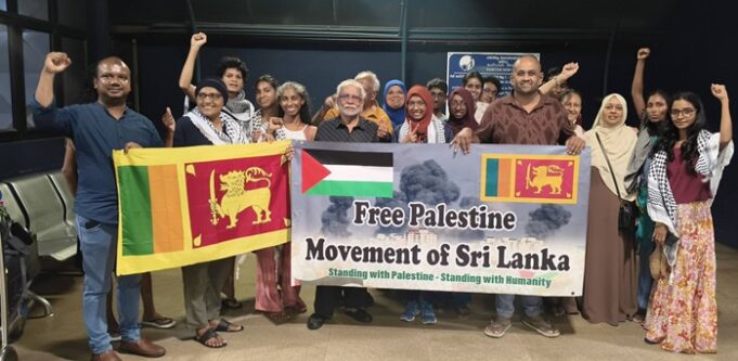 Sri Lanka’s Sameera Mehboobdeen departs to join Gaza aid flotilla mission
