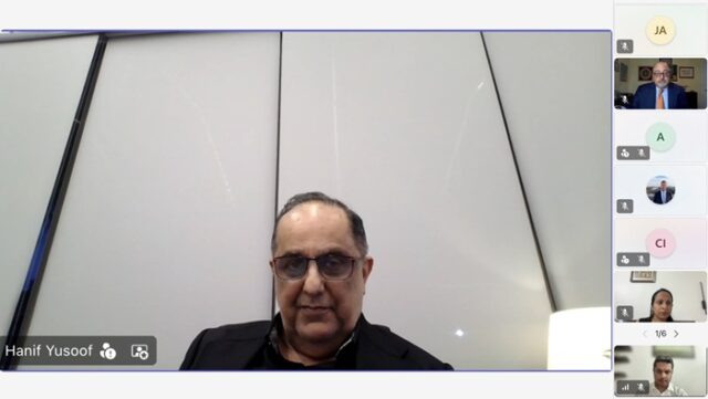 Hanif Yusoof leads virtual roundtable with US companies to promote Sri Lanka investment