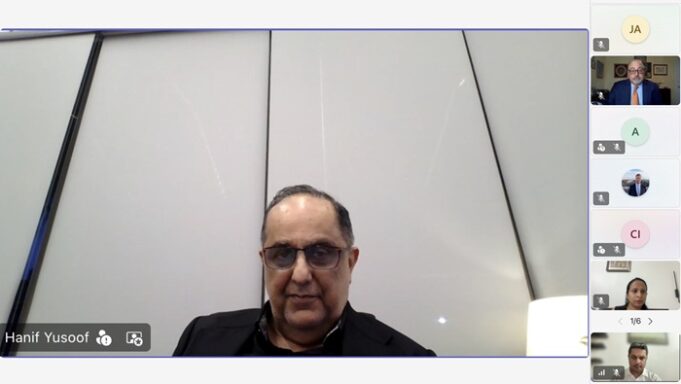 Hanif Yusoof leads virtual roundtable with US companies to promote Sri Lanka investment