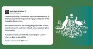 Australia confirms payment irregularities as Sri Lanka probes cyber fraud