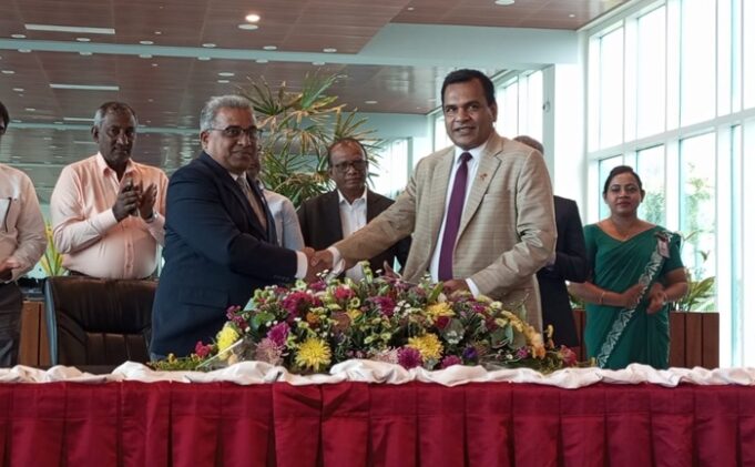 Wildlife Dept and Civil Aviation Authority sign MoU to protect wildlife around Mattala Airport