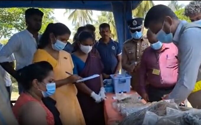 Large stock of narcotics destroyed under court supervision