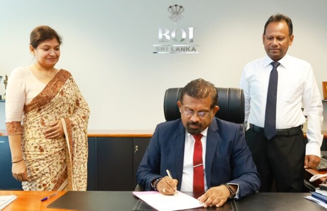 Sulakshana Jayawardena appointed Acting Chairman of BOI