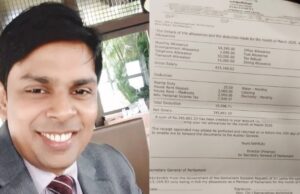 MP Archchuna shares salary slip, says public should know MPs’ earnings