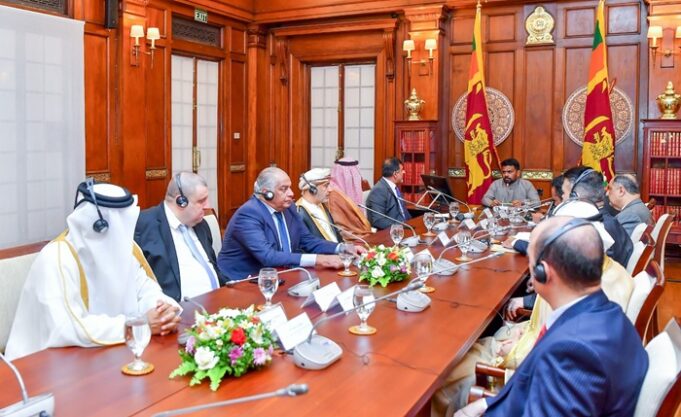 President AKD meets Arab Ambassadors, Calls for peace in Middle East