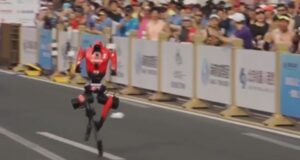 Watch : Humanoid robot breaks half-marathon world record in Beijing