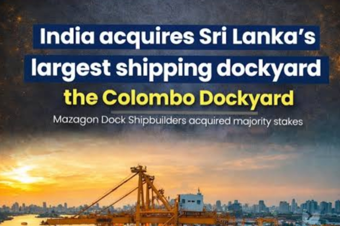 India calls Colombo Dockyard takeover a significant strategic investment