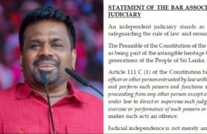 BASL slams President AKD over ‘applaud’ remark on pending court ruling