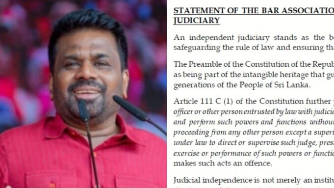 BASL slams President AKD over ‘applaud’ remark on pending court ruling