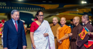 Vietnam President arrives in Sri Lanka