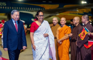 Vietnam President arrives in Sri Lanka