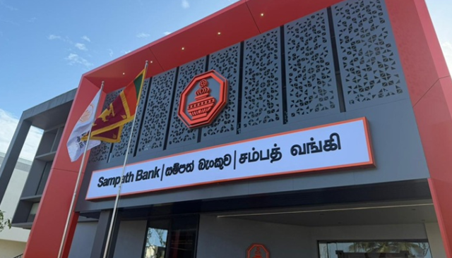 Sampath Bank opens branch at Port City Colombo