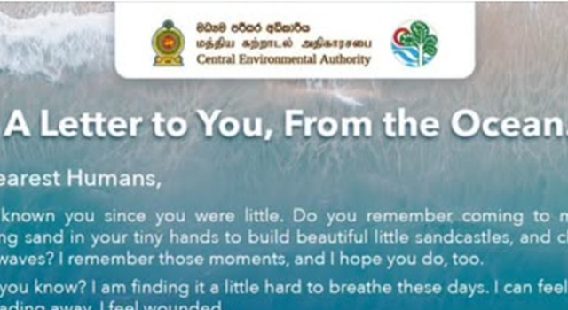 ‘A letter to you, from the Ocean’ – CEA marks Oceans Day 2026