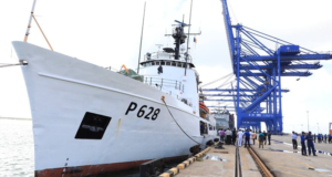 US-donated P628 patrol vessel arrives in Colombo