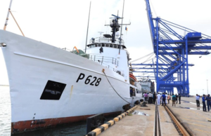 US-donated P628 patrol vessel arrives in Colombo
