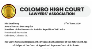 Colombo HC Lawyers oppose judges’ retirement age extension proposal