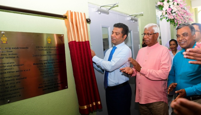 Monaragala hospital upgraded with new five-storey maternity and surgical ward complex