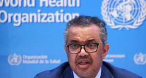 Ebola had ‘big head-start,’ WHO chief Tedros warns