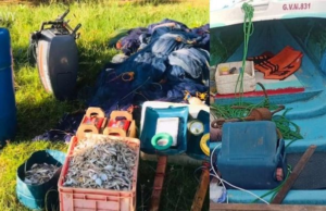 Navy arrests 44 over illegal fishing operations