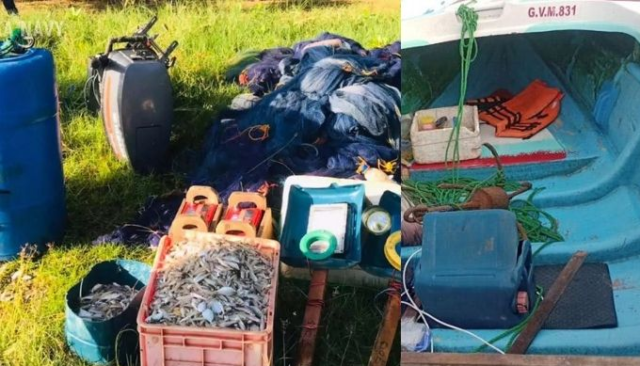 Navy arrests 44 over illegal fishing operations