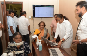 Seeduwa Vijaya Kumaratunga Memorial Hospital eye clinic goes digital